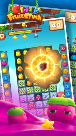 Game screenshot Crazy Fruit Crush - Match Game apk