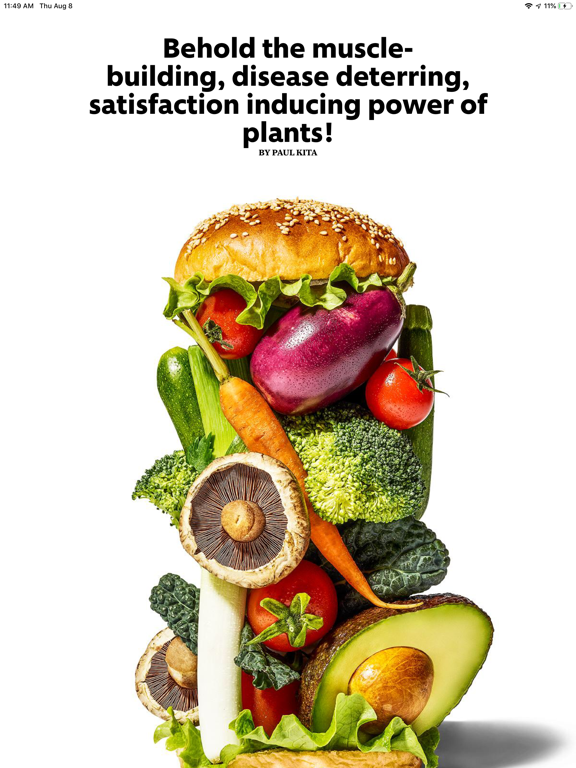 Men’s Health Magazine iPad screenshot 5 - Health & Fitness app