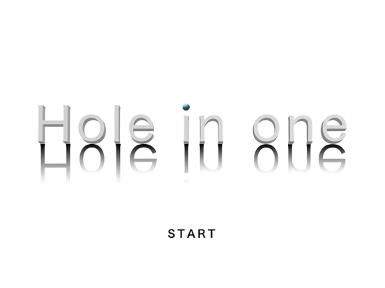 Screenshot #1 for Hole in one - Physics Puzzle