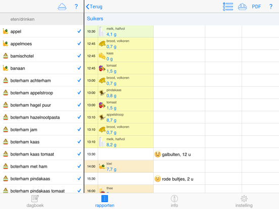 FoodSeeq iPad app afbeelding 9