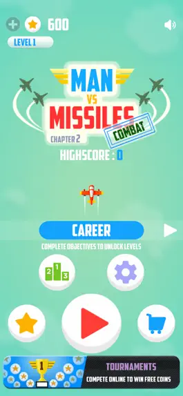 Game screenshot Man Vs. Missiles: Combat mod apk