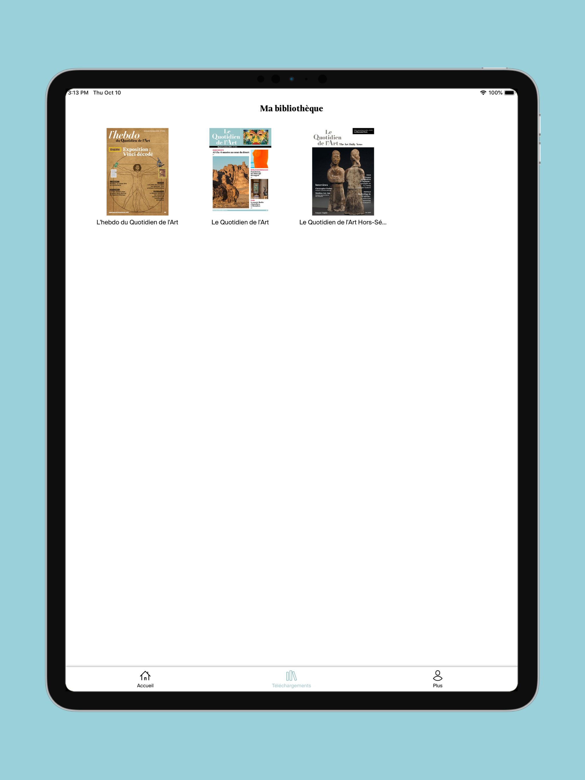 Le Quotidien de l'Art screenshot 7