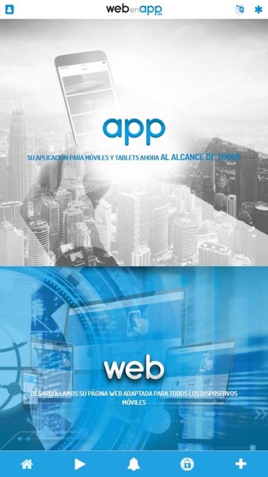 Screenshot #1 pour WEBenAPP es simple ser grande