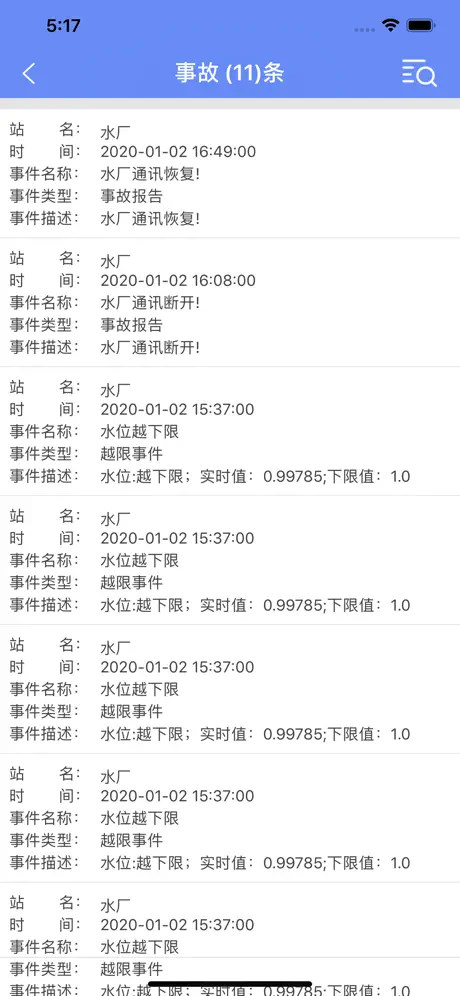 新世杰水厂自动监测系统