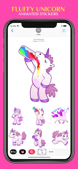 Game screenshot Fluffy Unicorn - Animated mod apk