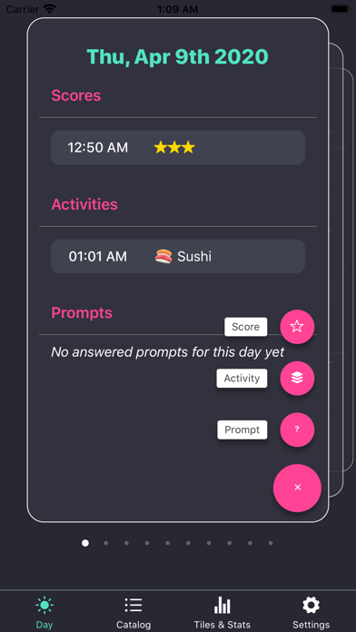 My Daily Report iPhone screenshot 2 - Lifestyle app