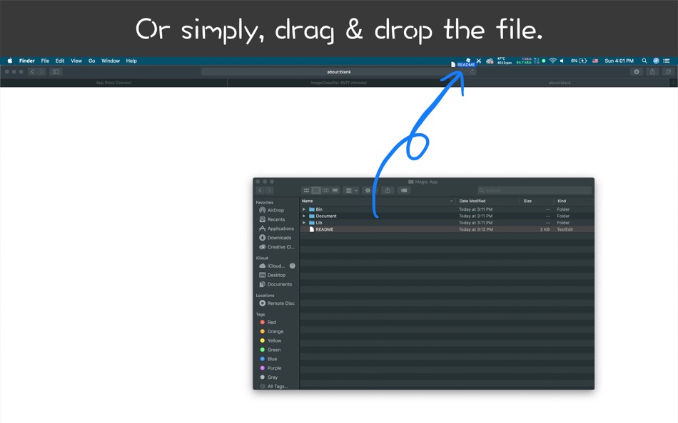 #3. Air Pasteboard (macOS) بواسطة: Shunzhe Ma