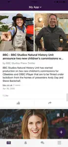 BBC Studios: the app screenshot #1 for iPhone