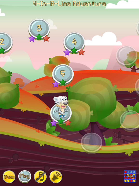 4 In A Line Adventure iPad screenshot 4 - Games app