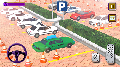 Taxi Driver Car Parking Games Screenshot