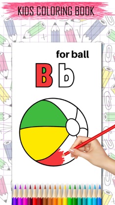 Kids Coloring book educational screenshot 2