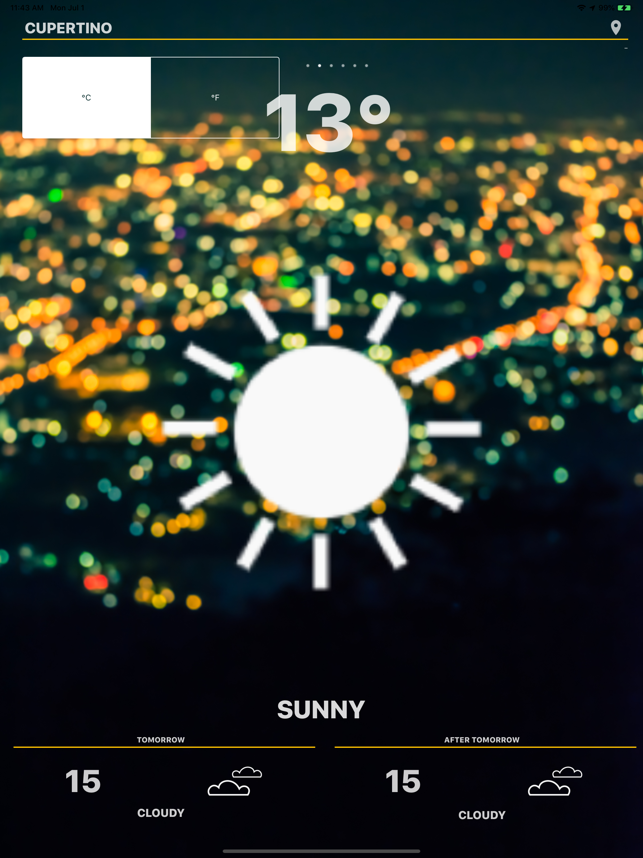 ‎Weather - Global Forecast Screenshot
