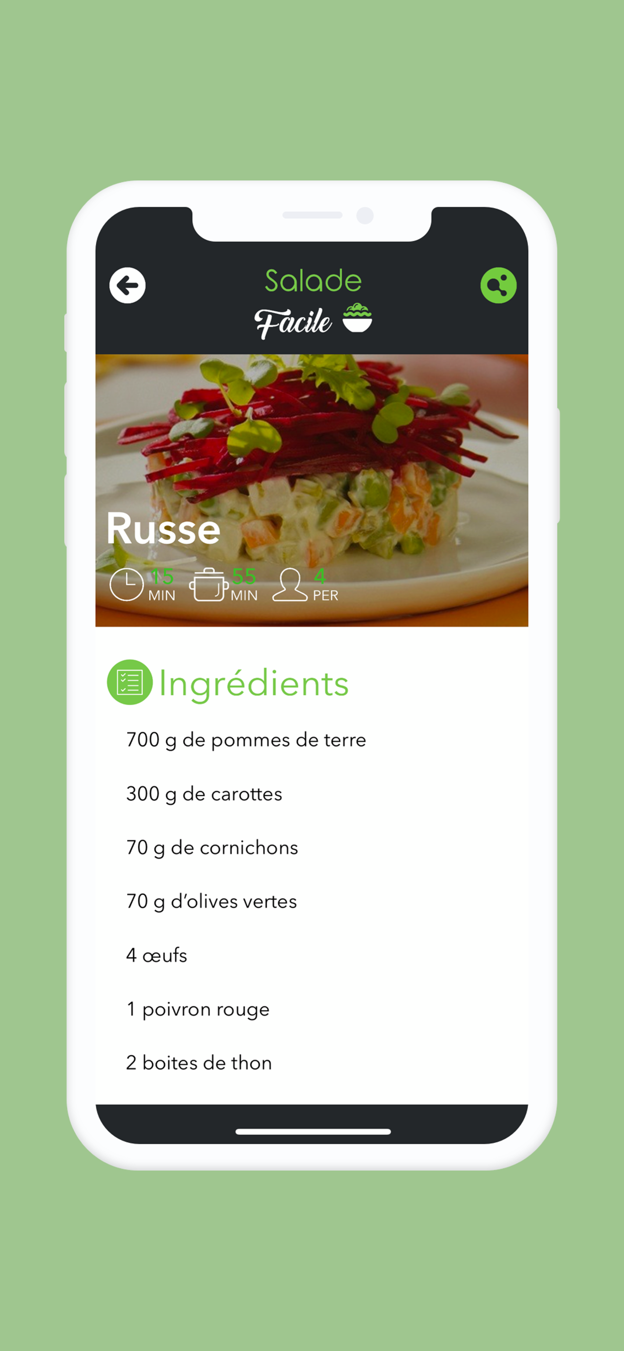 Salade Facile & Vinaigrette screenshot 4