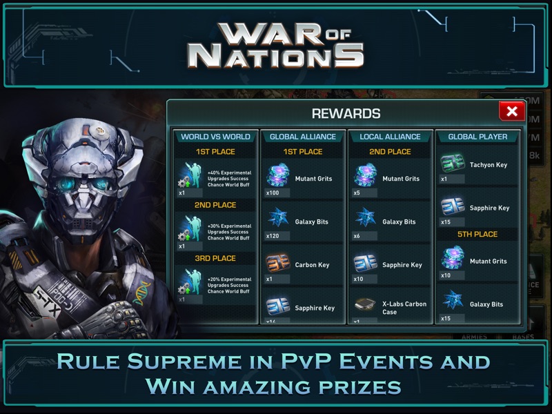 War of Nations: PvP Conflict screenshot 9