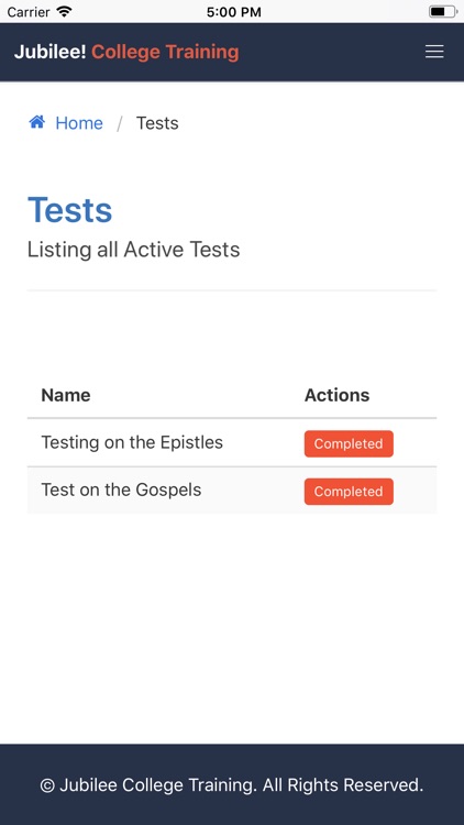 College Training screenshot-4