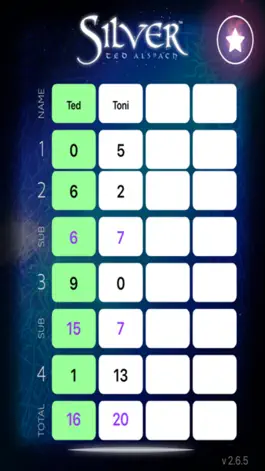 Game screenshot Silver Scoresheet hack