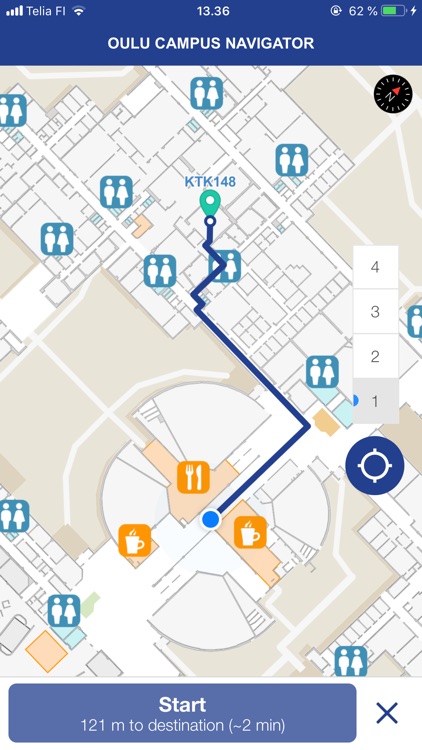 Oulu Campus Navigator