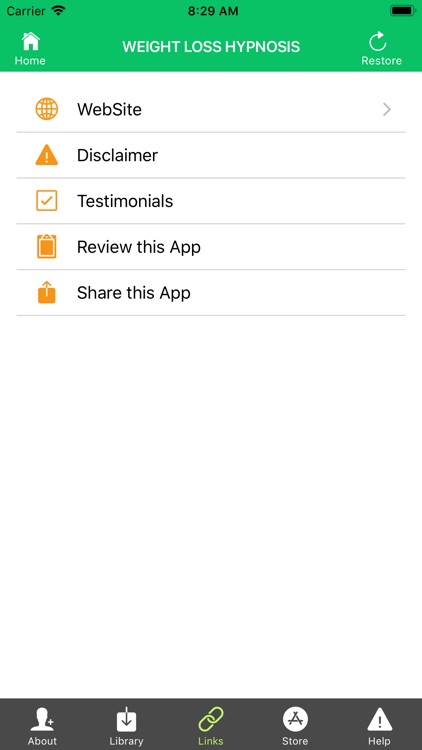 Weight Loss By Hypnosis screenshot-3
