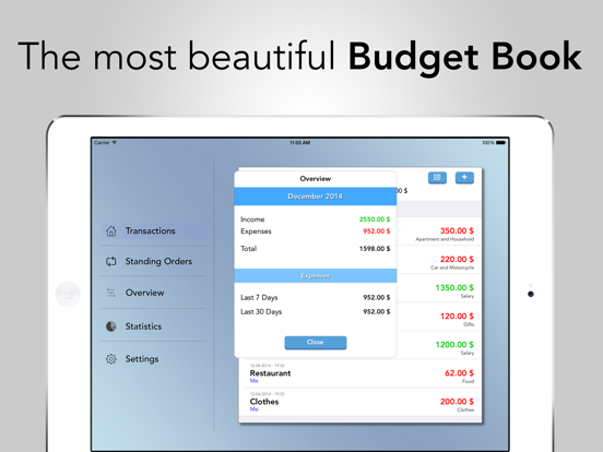 Screenshot #4 pour Family Budget Book