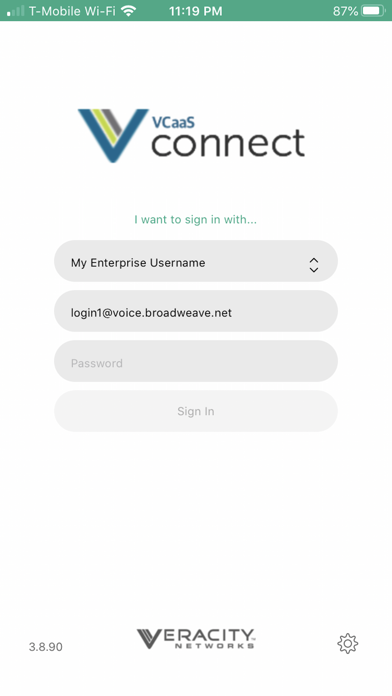 Veracity_Connect screenshot 2