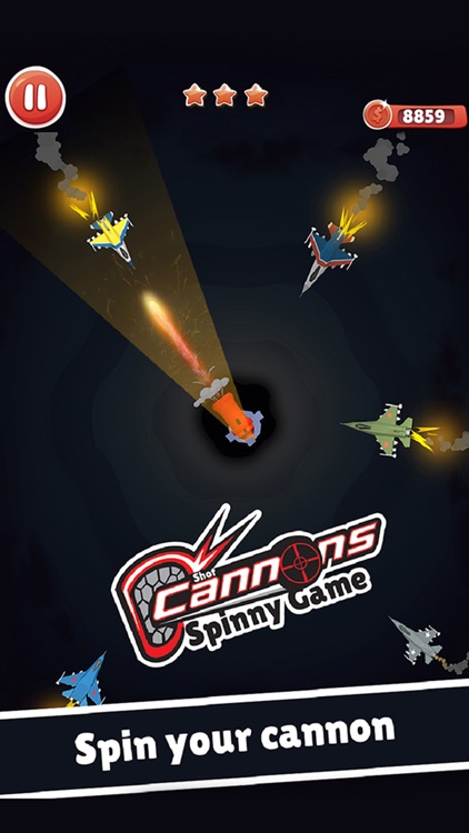 Cannon Shooter 3D Spinny Shot