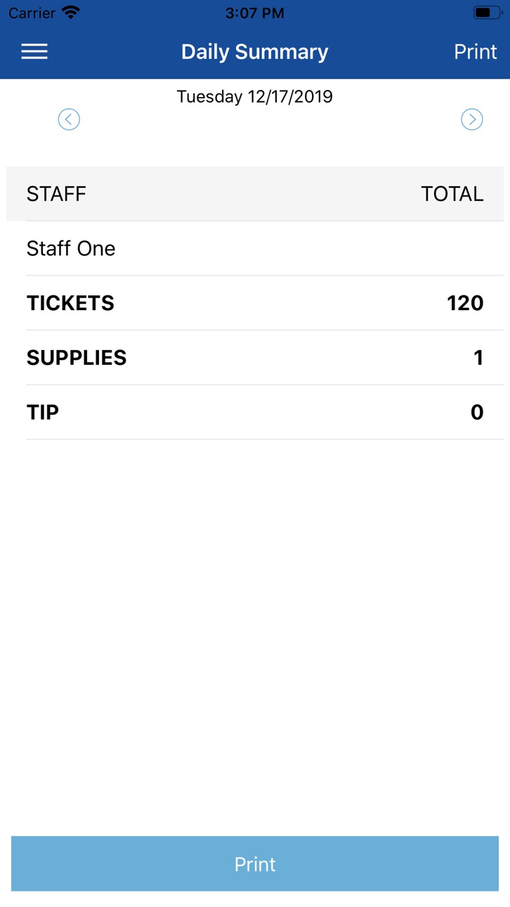 iPhone screenshot