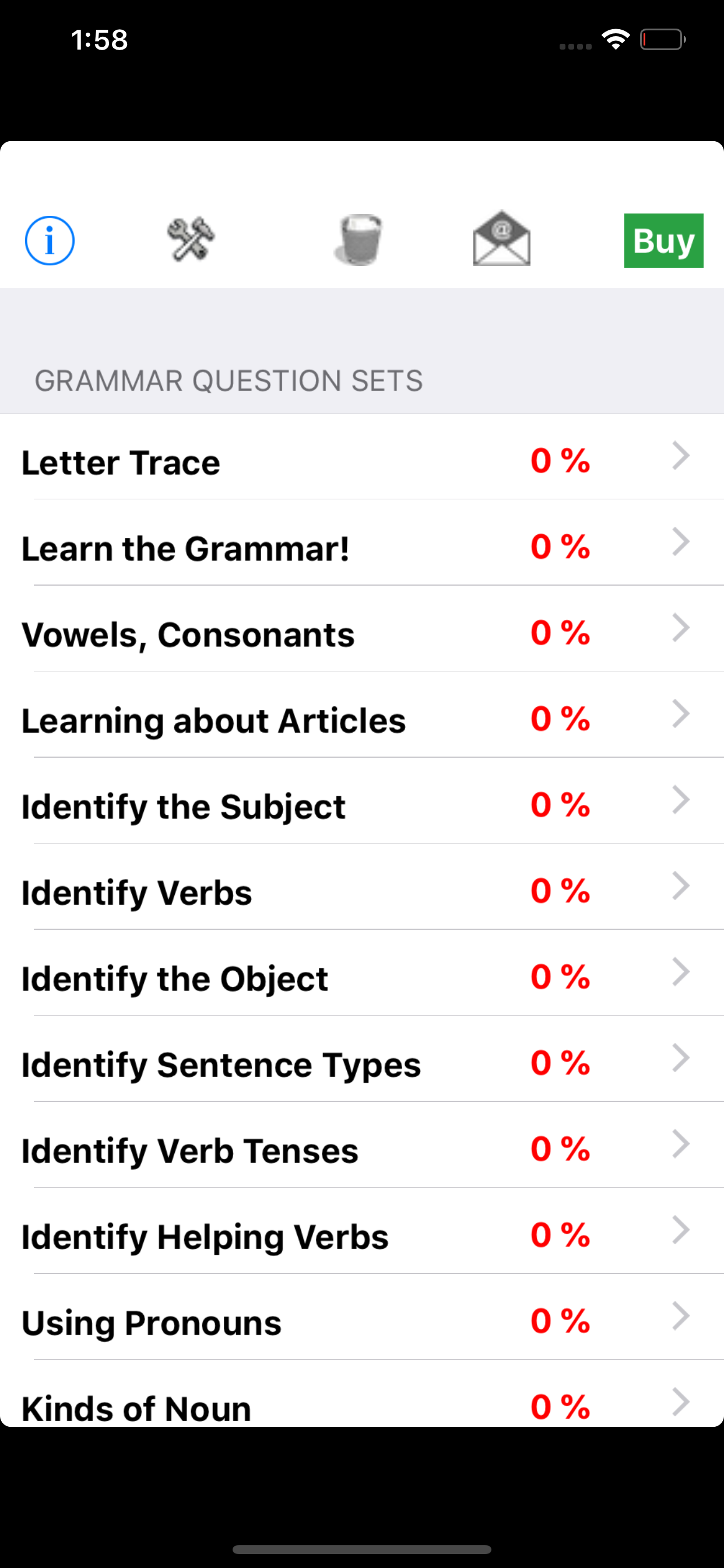 Grammar Basics and Advanced screenshot 2