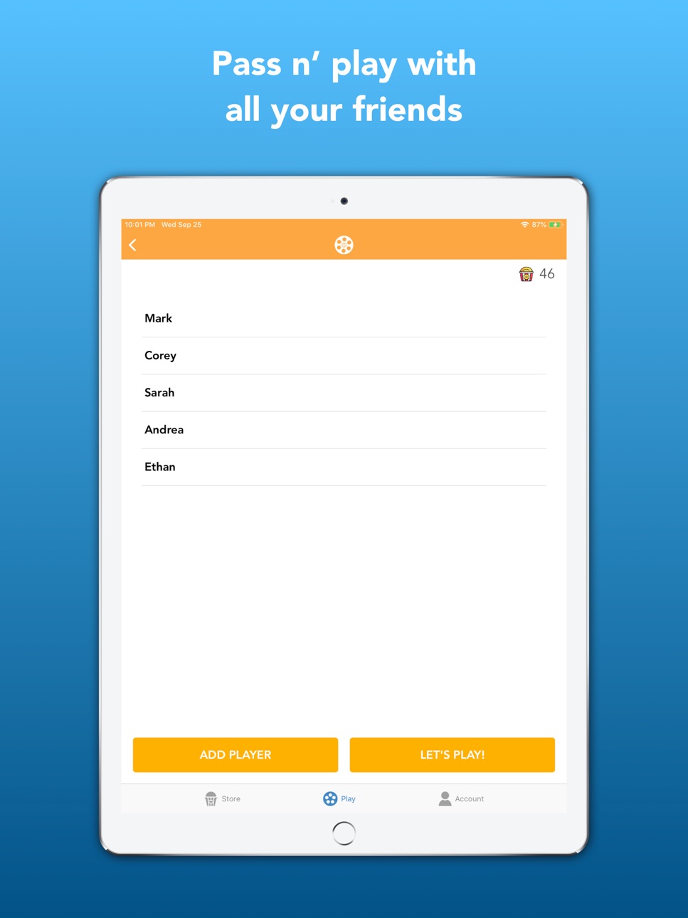 iPad screenshot