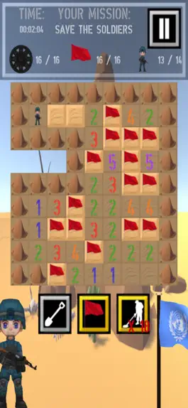 Game screenshot Trooper Sam - A Minesweeper hack