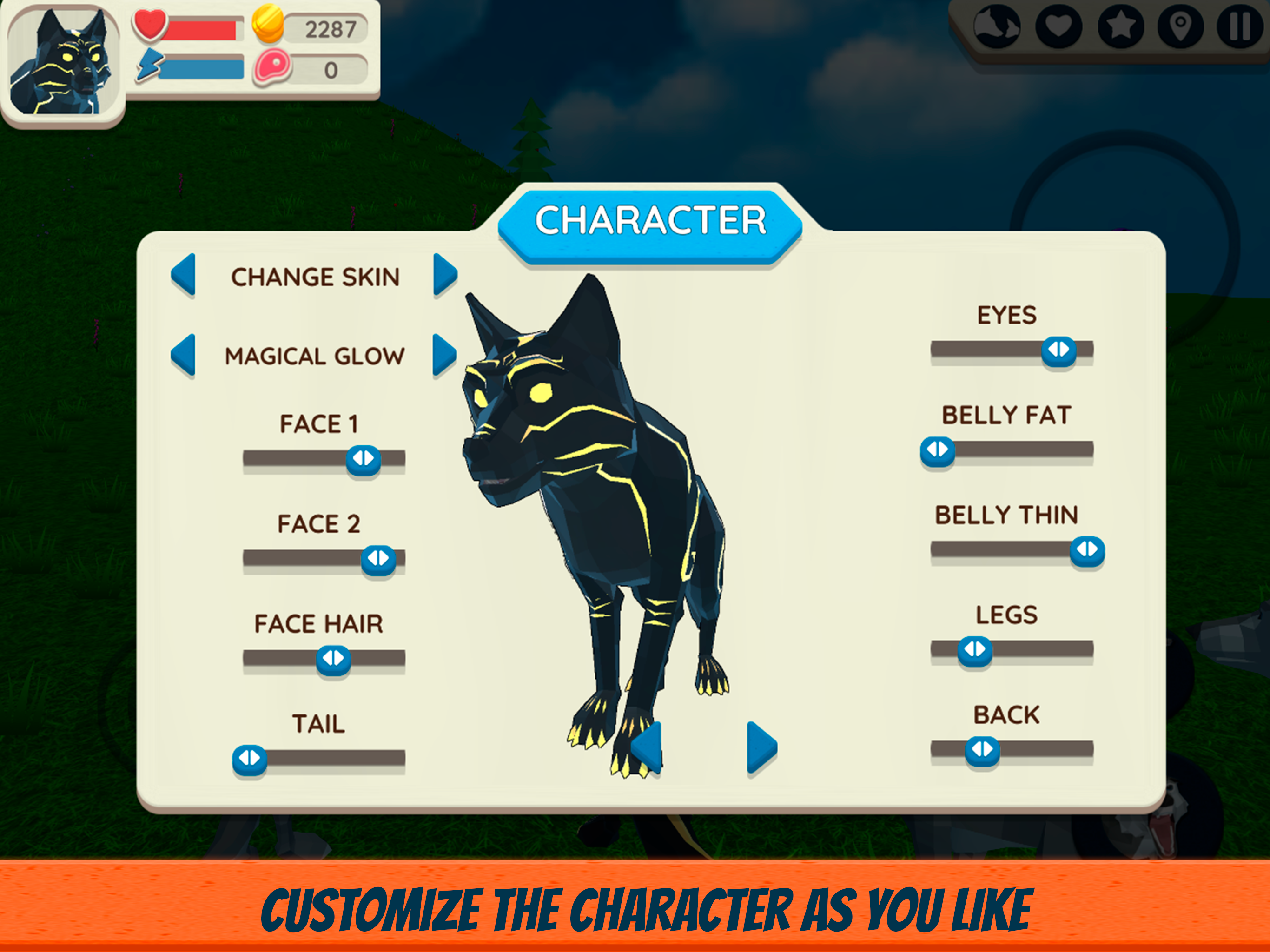 Wolf Simulator: Wild Animals