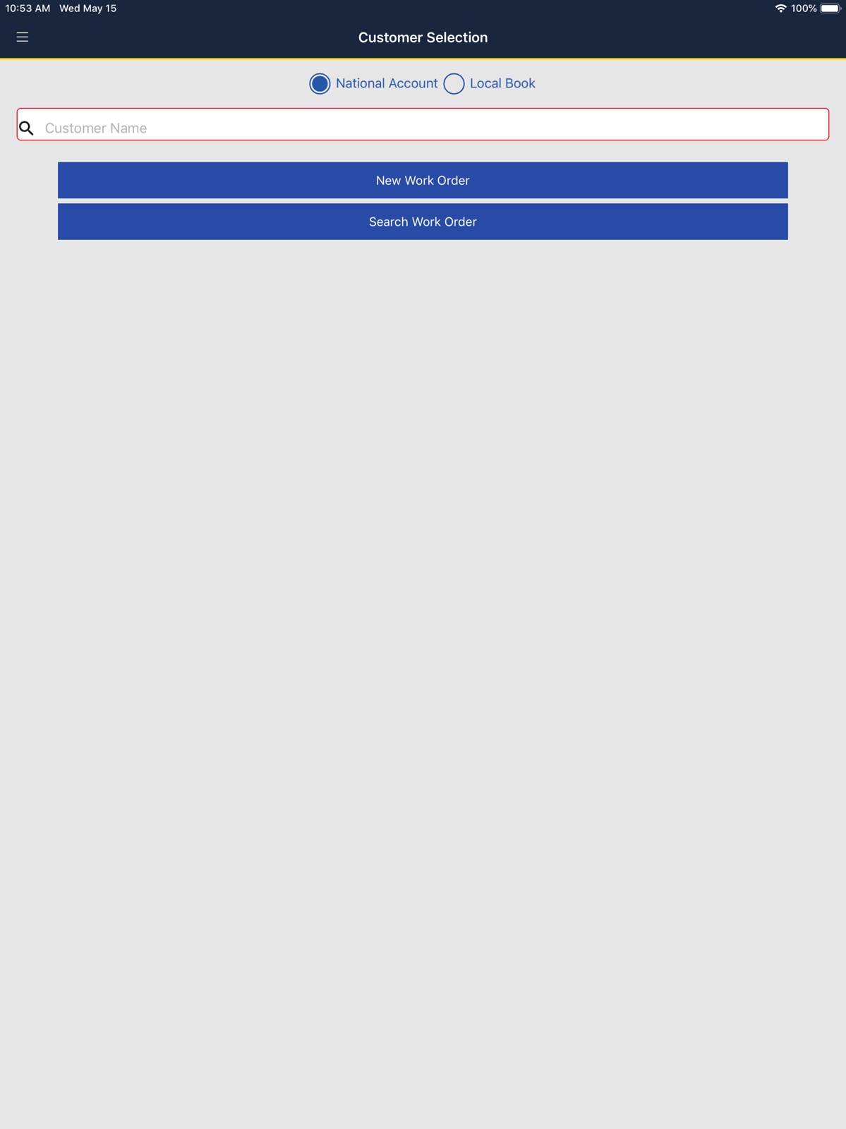 Goodyear GTRACS ipad screenshot 1