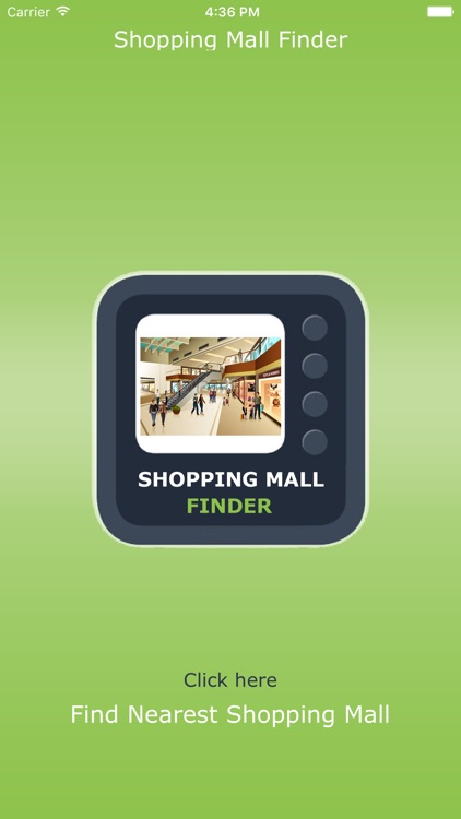 Nearest Shopping Mall Finder