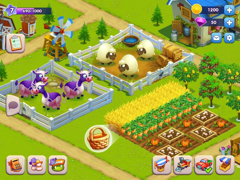 Golden Farm: Fun Farming Game screenshot 8