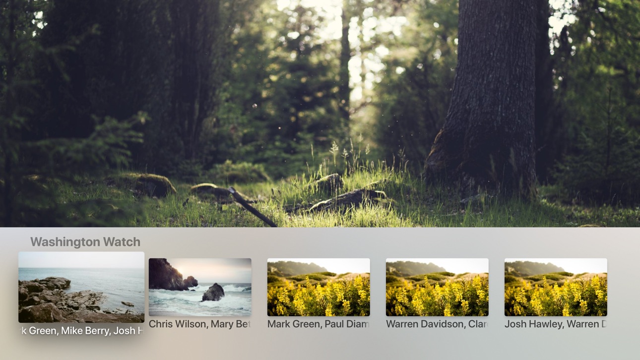 Apple TV screenshot