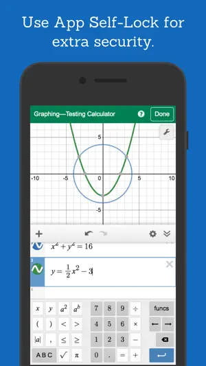 Desmos Test Mode screenshot 3