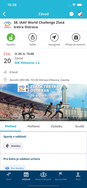 Sportuj v Ostravě: Týmy, Akce(圖2)-速報App