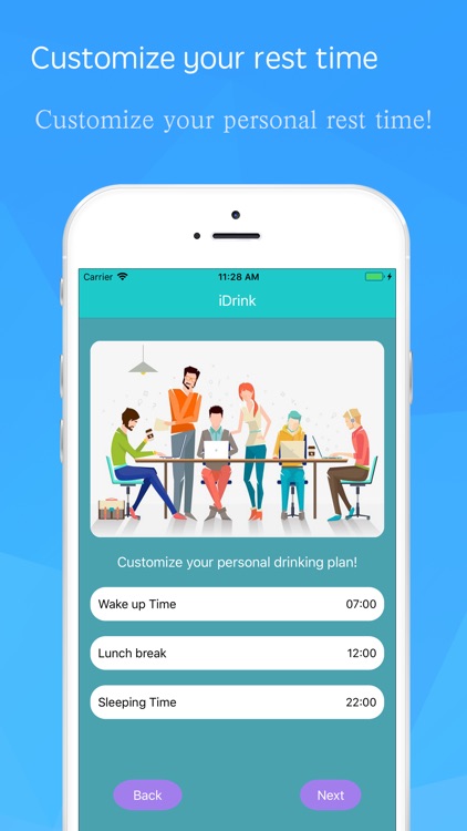 iDrink-water drink reminder screenshot-5