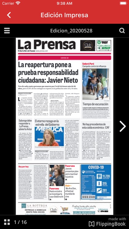 La Prensa para iPhone screenshot-5