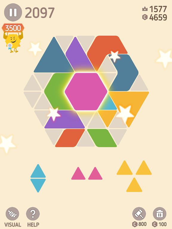 Screenshot #2 for Make Hexa Puzzle