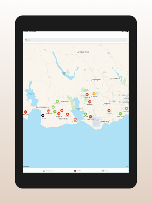Alercode ATS iPad screenshot 5 - Navigation app