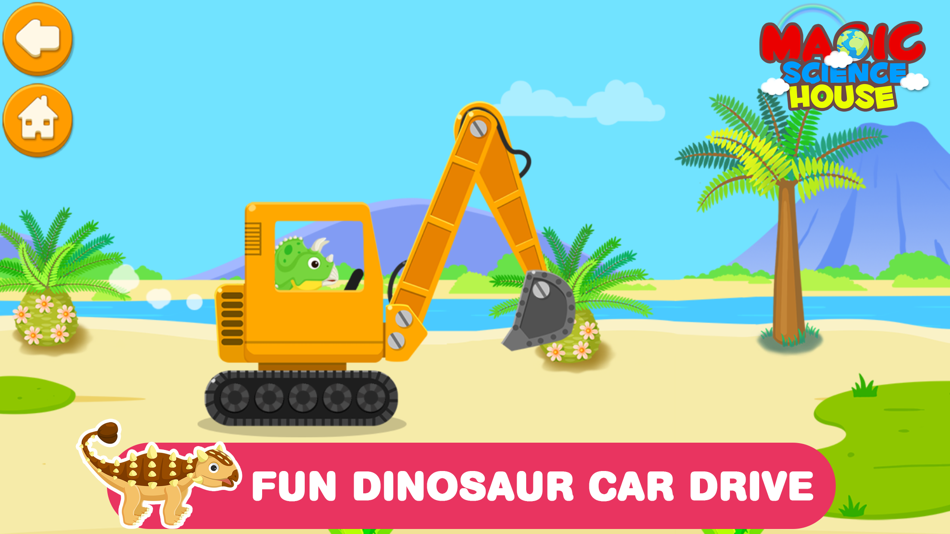 Dinosaur Car Drive Games - 1.4 - (iOS)