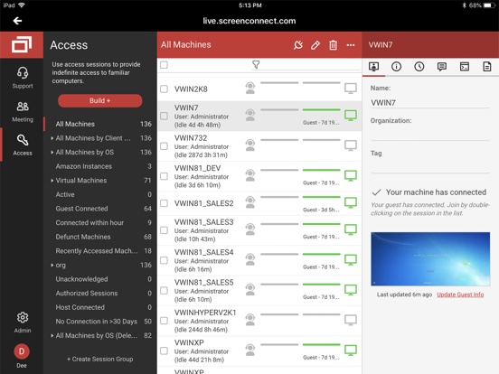Screenshot #4 pour ConnectWise Control