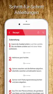 rezepte von bild der frau iphone bildschirmfoto 3
