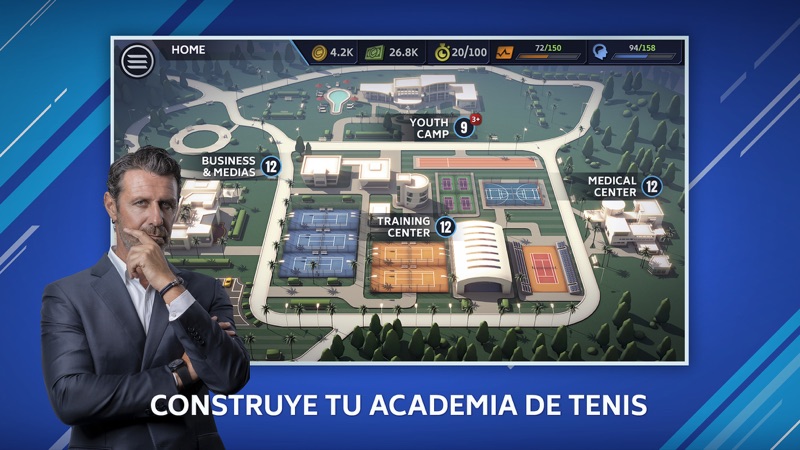 Tennis Manager Mobile screenshot 1