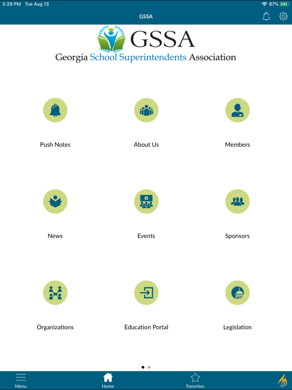 GSSA iPad screenshot 2 - Business app