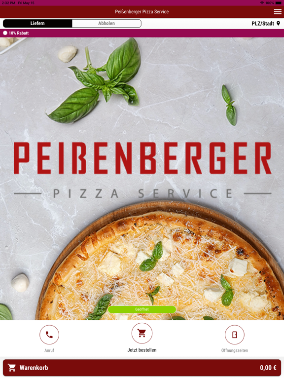 Screenshot #4 pour Peißenberger Pizza Service