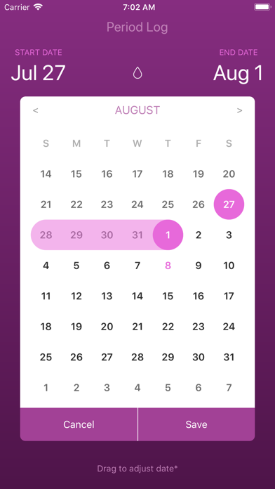 MOON Fertility screenshot