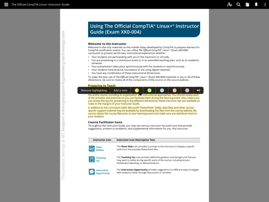 Screenshot #5 pour CompTIA Learning Center