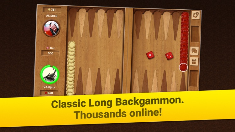 Backgammon Long Arena