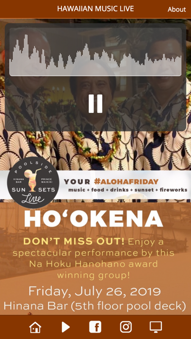 Screenshot #2 pour HAWAIIAN MUSIC LIVE